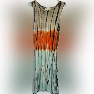 Tri-colored summer dress